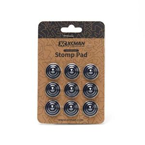 XCMAN 4 Layer-Cone Studs Dia 7.87 Inch Aluminum Snowboard Stomp Pad - 9pcs