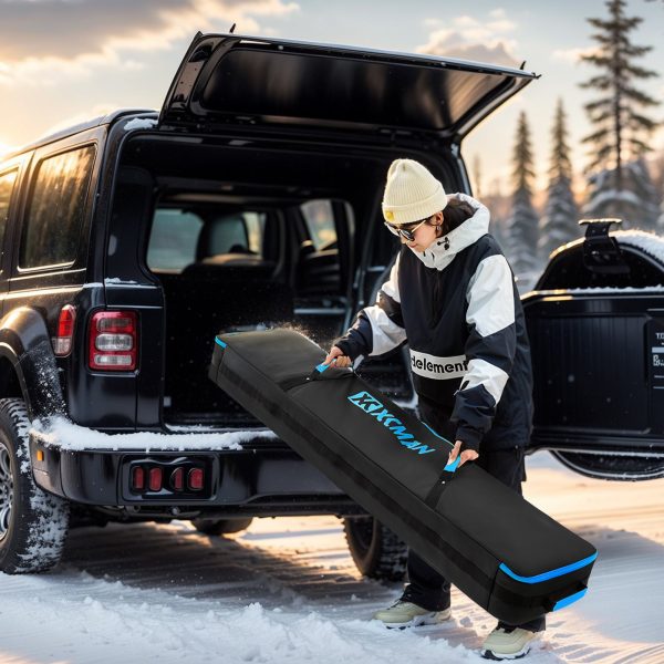 XCMAN Snowboard Padded Bag For Air Travel - Fully Padded Ski Bag Waterproof Snowboarding Bag for Travel Snowboard Boots - Image 7
