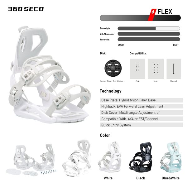 XCMAN Snowboard Packages ‌‌Verdant Alchemy-360 seco 2025 - Image 4