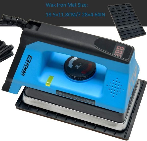 XCMAN Ski Snowboard Digital Waxing Iron 110V 800W Precise Controlling Temperature - Image 4