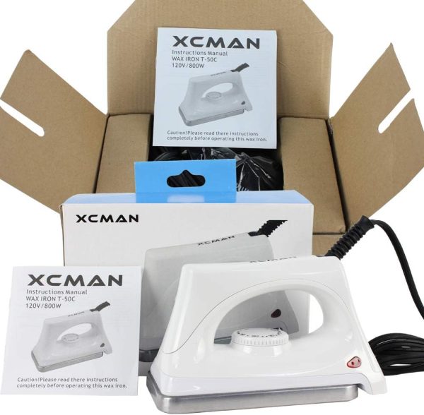 XCMAN Ski Snowboard Waxing Iron 120V 800W with Dimpled Base Plate and Good Thermosta High Temperature Control Accuracy - Image 6