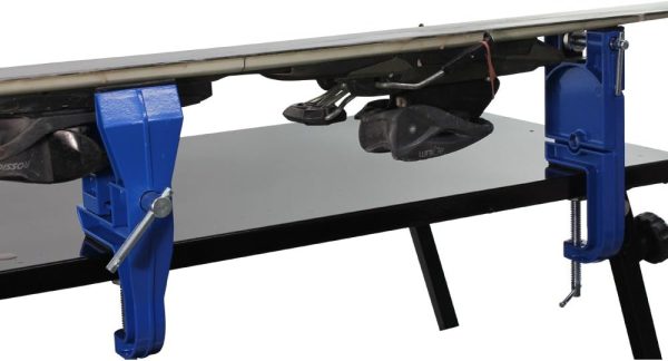 XCMAN All Metal Alpine Ski Vise For Ski Tuning and Waxing Adjustable Angle and Height Durable and Stable - Jaw opens up to 100mm - Image 8