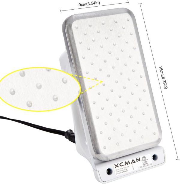 XCMAN Ski Snowboard Waxing Iron 120V 800W with Dimpled Base Plate and Good Thermosta High Temperature Control Accuracy - Image 3