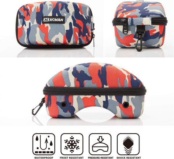 XCMAN Rigid EVA Ski Goggle Case Fit All Shapes and Size Ski Goggles - Image 5