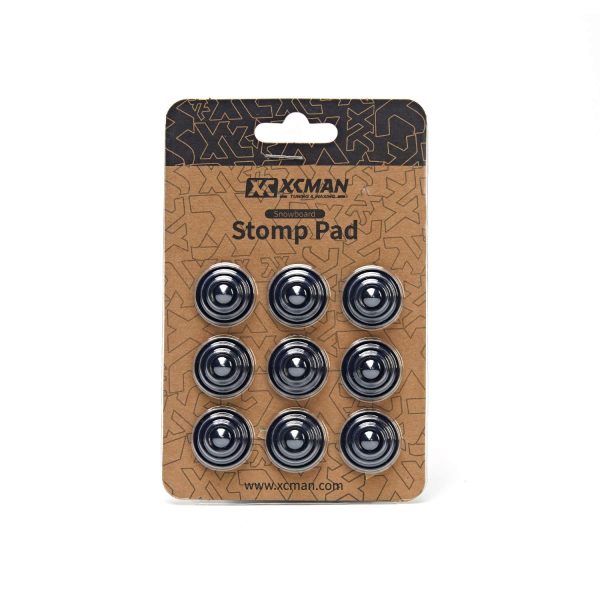XCMAN 4 Layer-Cone Studs Dia 7.87 Inch Aluminum Snowboard Stomp Pad - 9pcs - Image 10