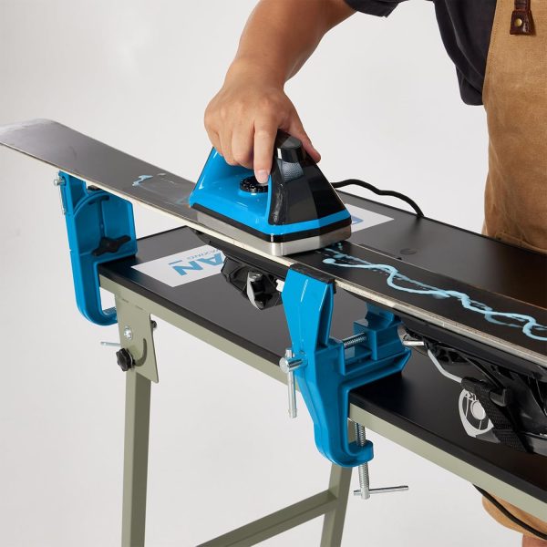 XCMAN Ski Snowboard Waxing Iron 120V 800W with Dimpled Base Plate and Good Thermosta High Temperature Control Accuracy - Image 3