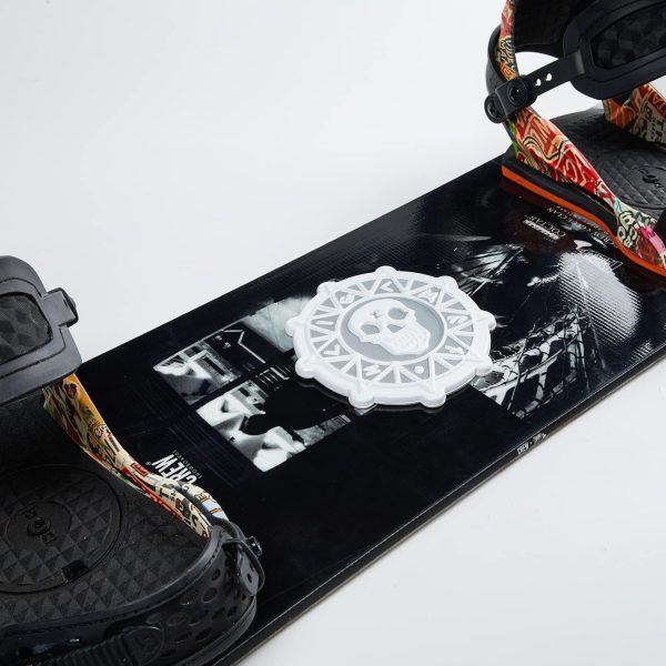 XCMAN Snowboard Stomp Pad,Big Size EVA Stomp Pad, Provides Extra Grip to Enhance Your Snowboarding Experience, EVA Material 5.9" x 5.9", Grey - Image 4