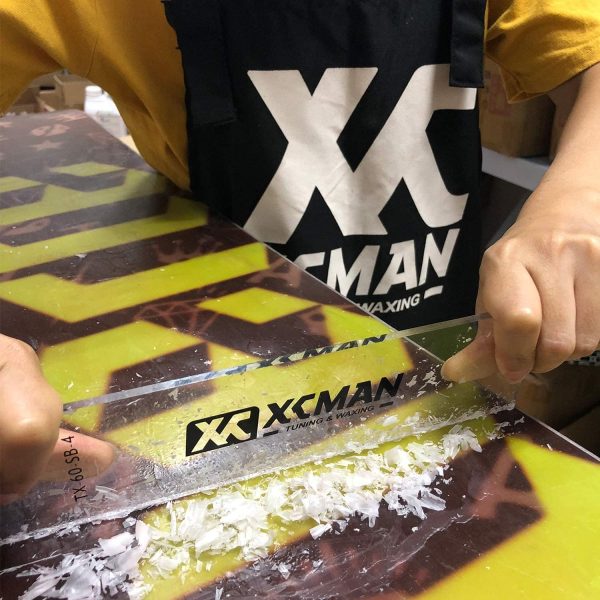 XCMAN Alpine Ski Freeride & Snowboard Base Wax Plastic Scraper 2pcs - Image 2