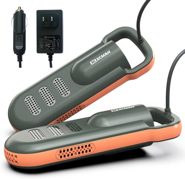 XCMAN Portable Shoe Dryers and Boot Dryer,Boot dryer for winter Boots,Work Boots,Rain Boots, Tennis Shoes, Ski Boot Liners,With integrated fan and heater-Ultra Silent | 12V DC/AC Converter| US Plug - Image 15
