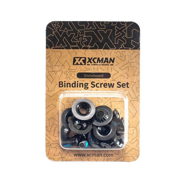XCMAN Snowboard Binding Screw Set M6x16mm - 8pcs - Image 2
