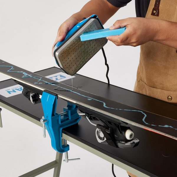 XCMAN Ski Snowboard Waxing Iron 120V 800W with Dimpled Base Plate and Good Thermosta High Temperature Control Accuracy - Image 2