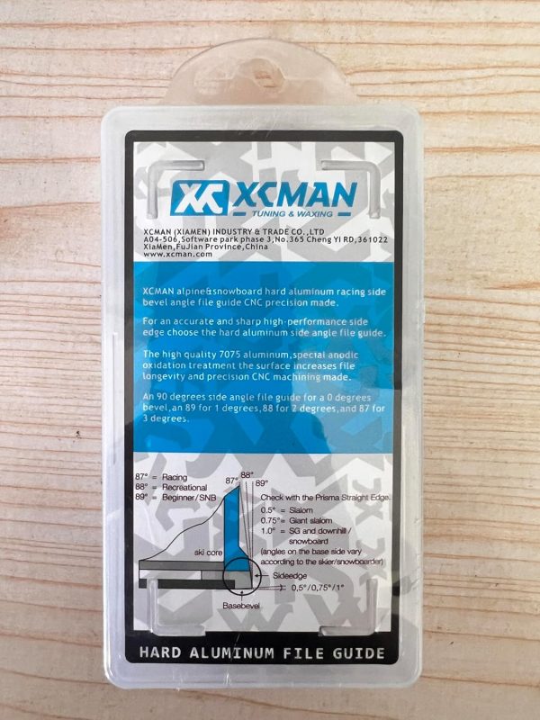 XCMAN Alpine SKi Snowboard Side Edge Tuner Sharpener CNC Made with Clamp Device - Image 3