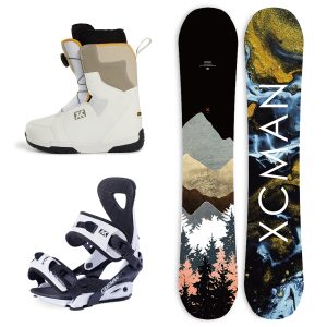 XCMAN Snowboard Packages Monsoon Inkblot-M2 2025