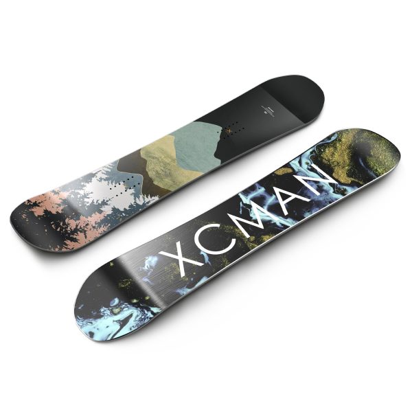 XCMAN All Mountain Snowboard ‌Monsoon Inkblot - Image 2