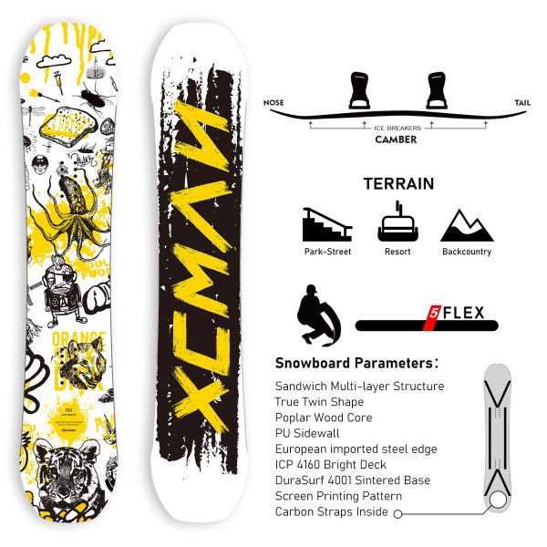 XCMAN Snowboard Packages Primordial Paradox-M2 2025 - Image 2