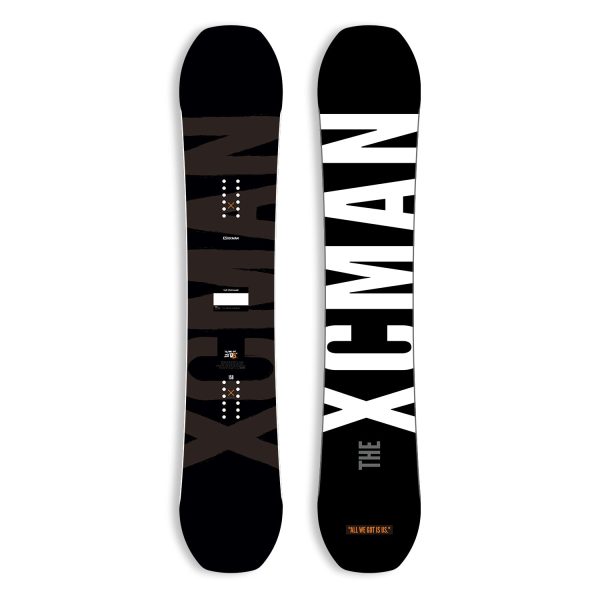 XCMAN All Mountain Snowboard Monochrome Cosmos