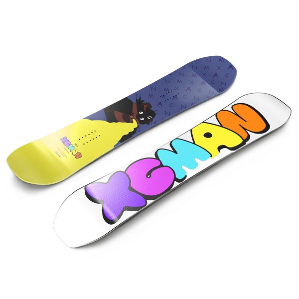 XCMAN All Mountain Snowboard Rainbow Cheese Chase - Image 3