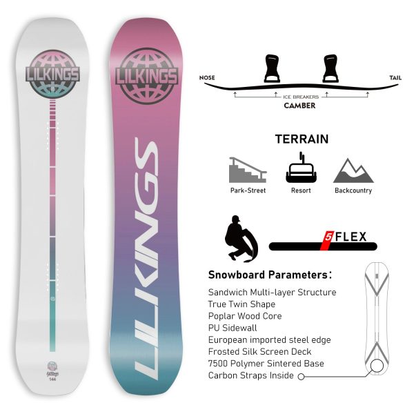 TERROR All Mountain Snowboard ‌PLANET - Image 2