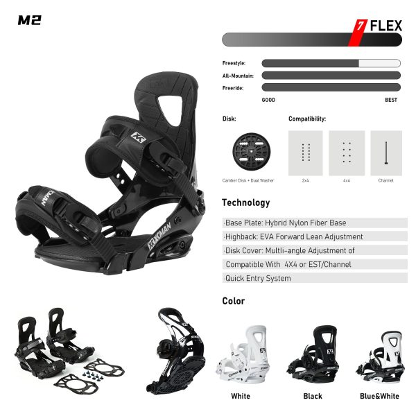 XCMAN Snowboard Packages DAZZLING-M2 2025 - Image 4