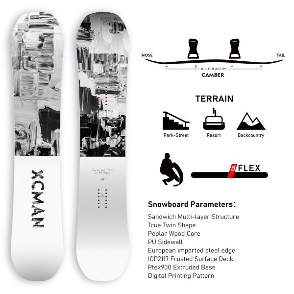 XCMAN Snowboard Packages ‌‌Carved-M2 2025 - Image 2