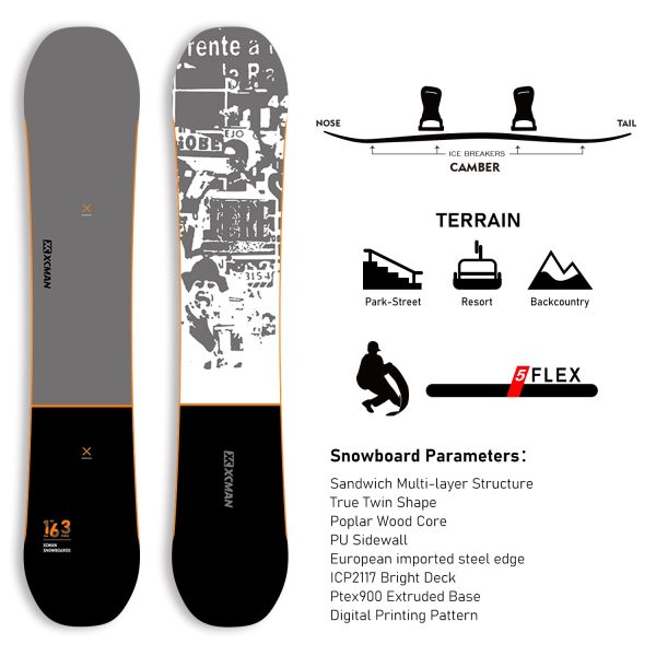 XCMAN Snowboard Packages ‌The Lost Era-M2 2025 - Image 2