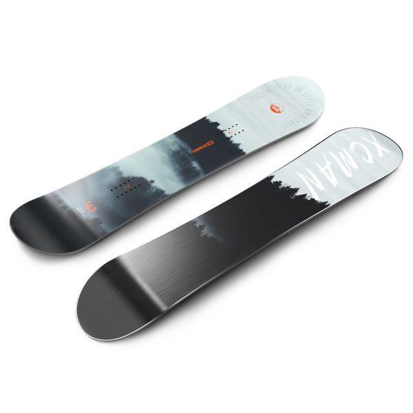 XCMAN All Mountain Snowboard ‌Cloudy forest - Image 3