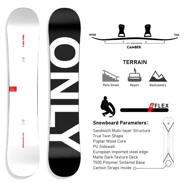 TERROR All Mountain Snowboard ‌ONLY-8.0 - Image 2