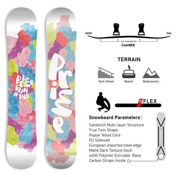 TERROR All Mountain Snowboard ‌PLEASURE - Image 2
