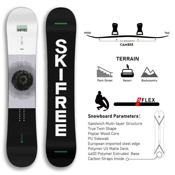 TERROR All Mountain Snowboard ‌DANDELION - Image 2