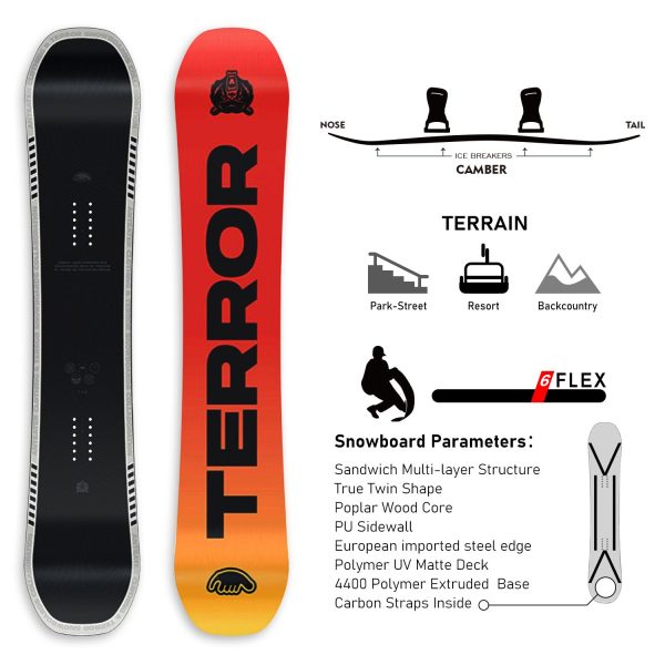 TERROR All Mountain Snowboard ‌ANTEATER - Image 2