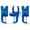 XCMAN All Metal Alpine Ski Vise For Ski Tuning and Waxing Adjustable Angle and Height Durable and Stable - Jaw opens up to 100mm